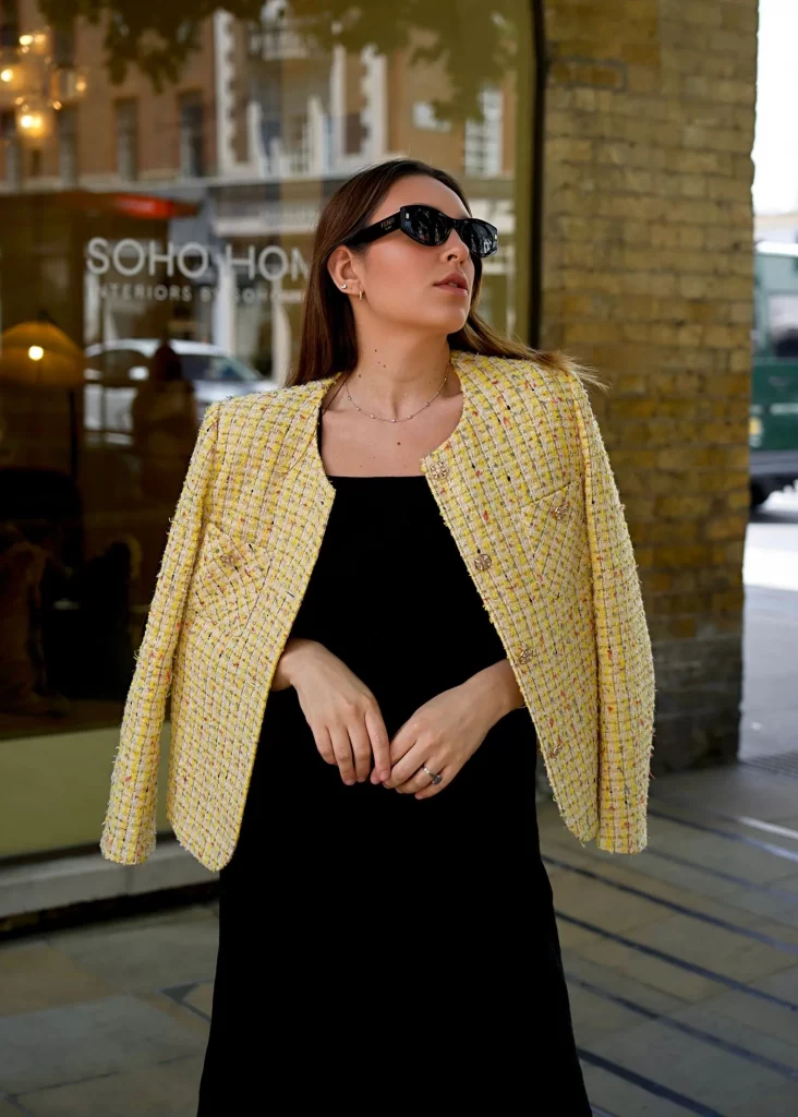 The image displays Marie Weidlich (@londonfashiontoday). Copyright Marie Weidlich (@londonfashiontoday).