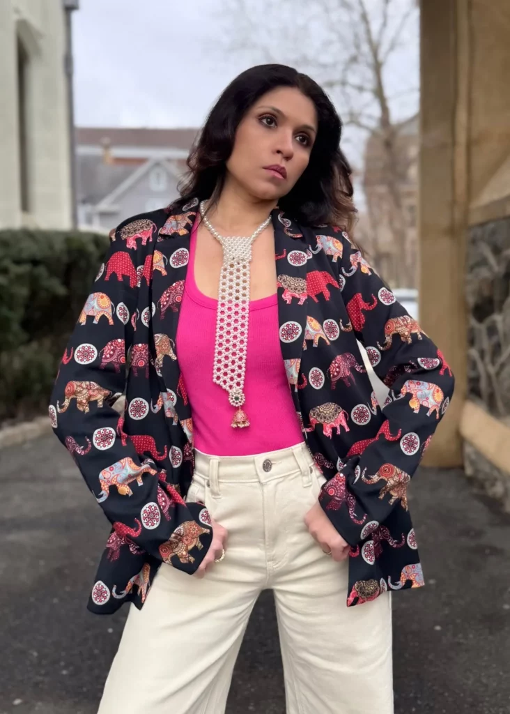 The image displays Arpana Moorjani (@bragyourstyle). Copyright Arpana Moorjani (@bragyourstyle).